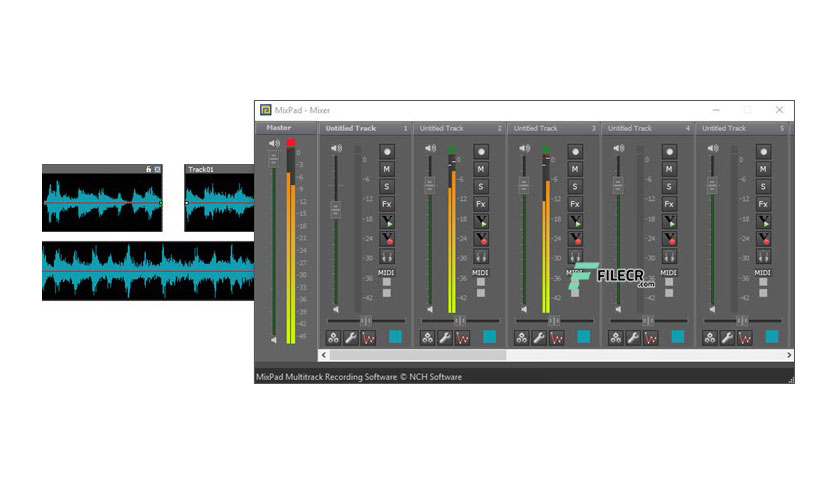 NCH MixPad Masters Edition 10.97 instal the new version for windows