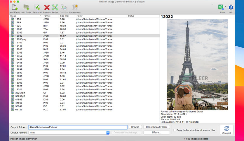 NCH Pixillion Image Converter Plus 11.58 instal the last version for apple