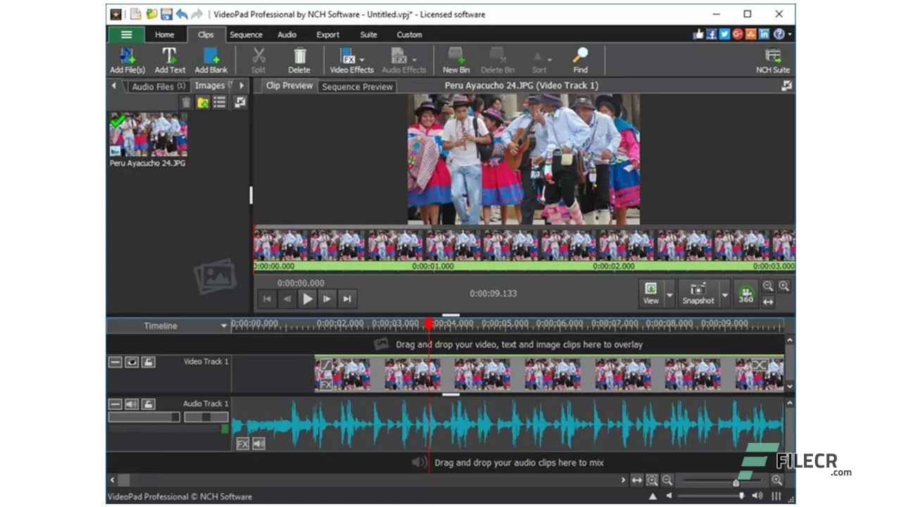 free for apple download NCH VideoPad Video Editor Pro 13.77