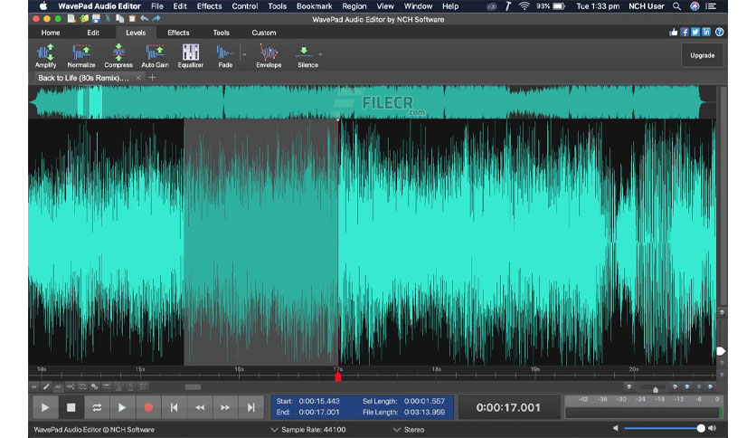 NCH WavePad Audio Editor 17.80 download the last version for iphone