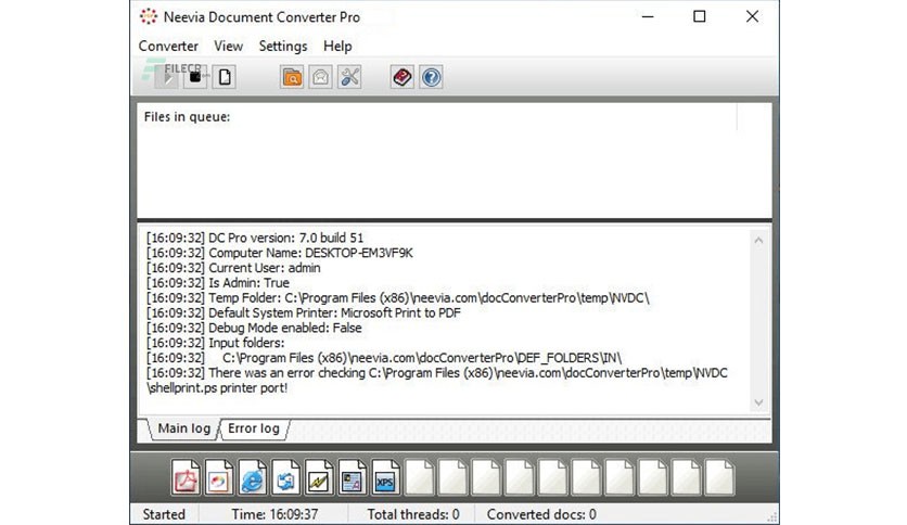 Neevia Document Converter Pro 7.5.0.218 for windows download free