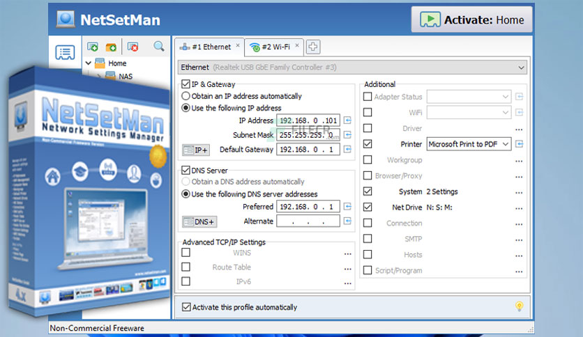 NetSetMan Pro 5.2