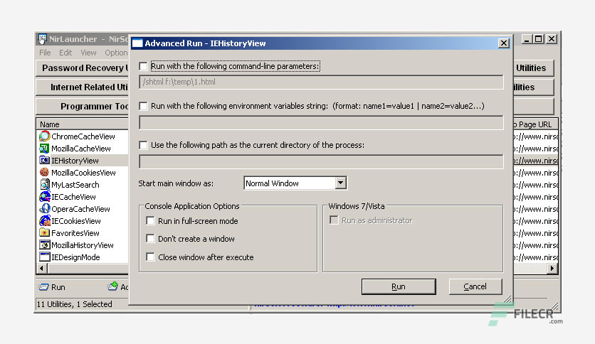 NirLauncher Rus 1.30.4 instal the new version for windows