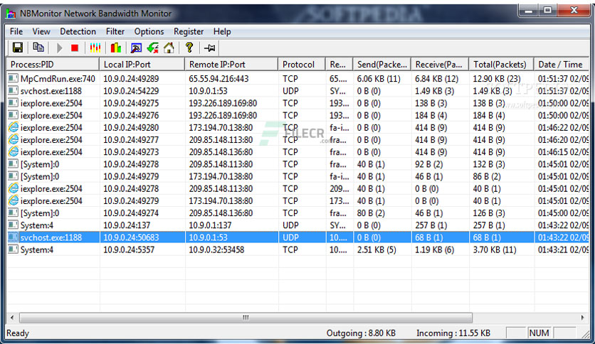 Nsasoft NBMonitor Network Bandwidth Monitor Crack