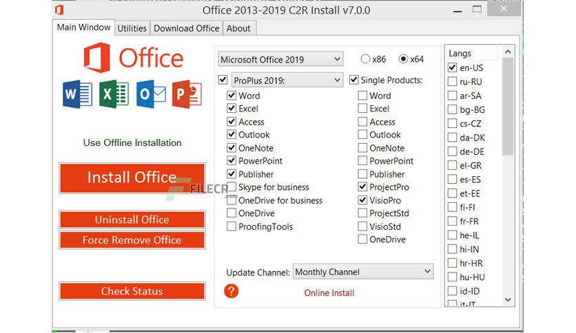 instal the new for android Office 2013-2021 C2R Install v7.7.3