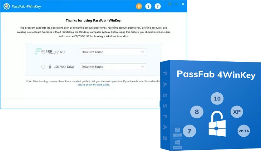 PassFab 4WinKey Ultimate / Pro / Entreprise 7.1.3.2