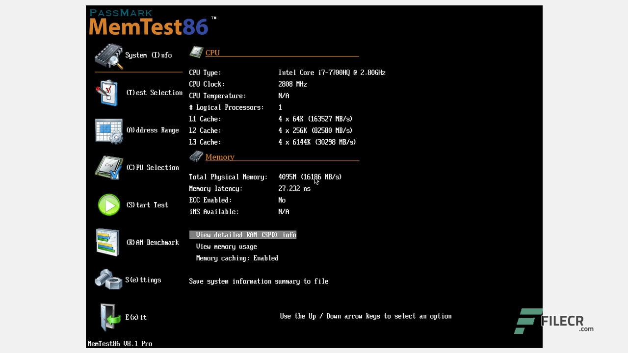 Memtest86 Pro 10.6.2000 instal the last version for android