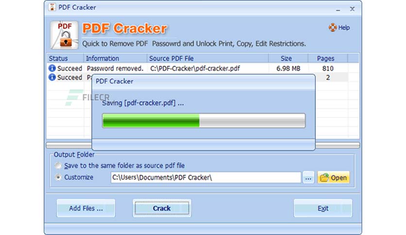 PDF Cracker 3.20