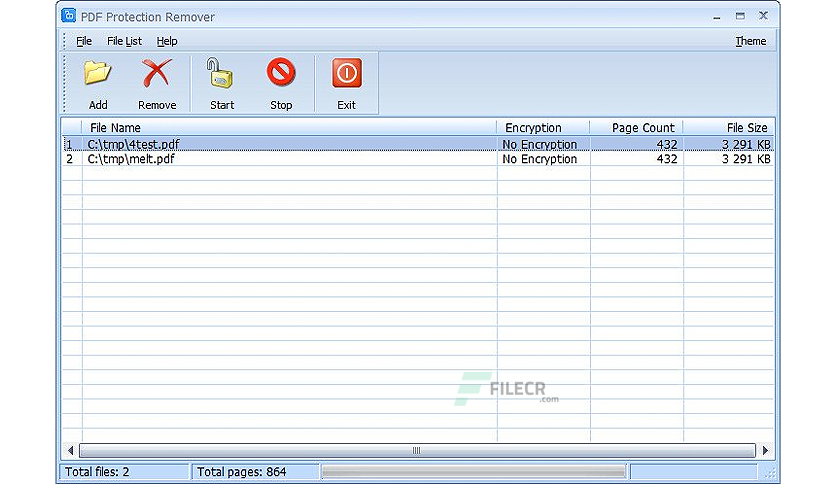 PDF Protection Remover 7.3