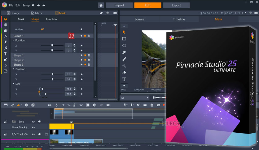 Pinnacle Studio Ultimate .181 + Contents - FileCR
