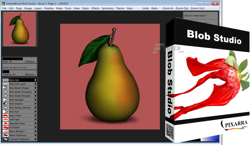 TwistedBrush Blob Studio 5.04 free downloads