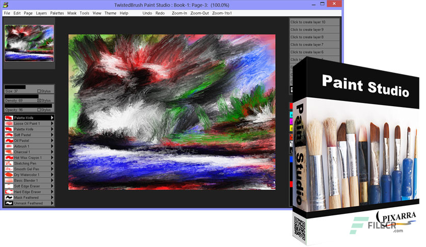 download the new version for windows TwistedBrush Paint Studio 5.05