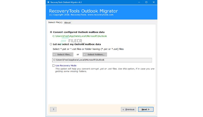 download the new RecoveryTools MDaemon Migrator 10.7