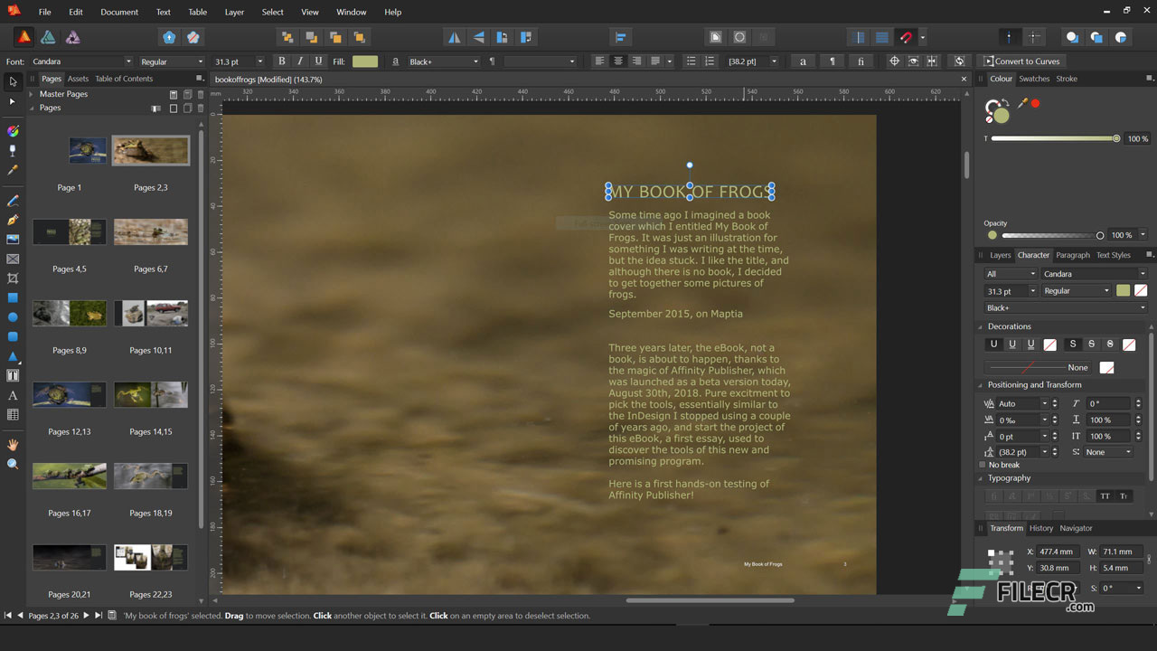 Serif Affinity Photo 2.2.1.2075 for mac download