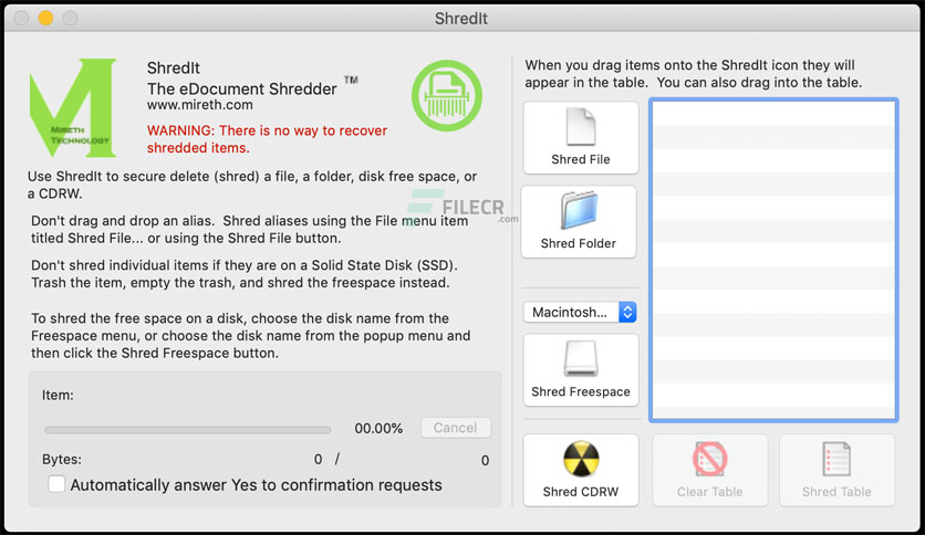ShredIt X 6.3.1
