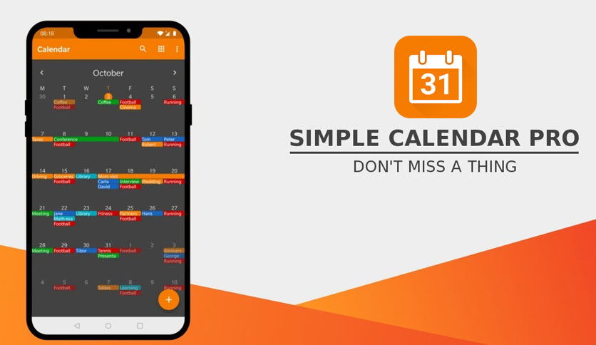 Simple Calendar Pro 6 23 0 APK Free Download FileCR