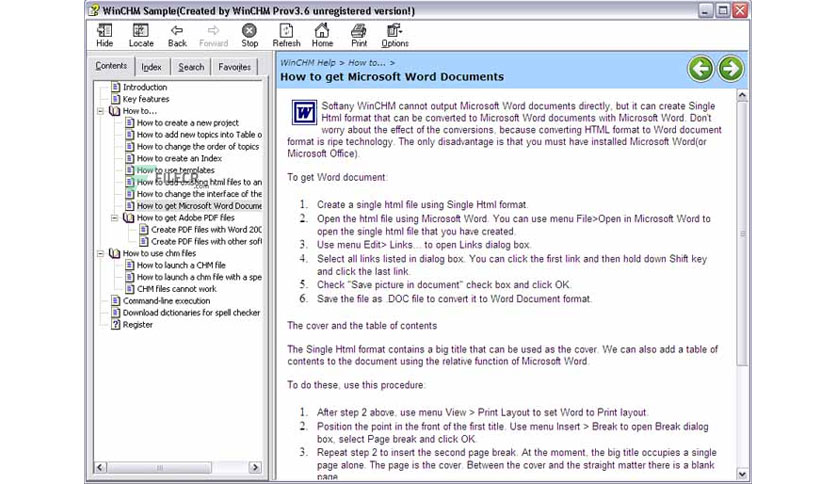 free WinCHM Pro 5.527 for iphone download