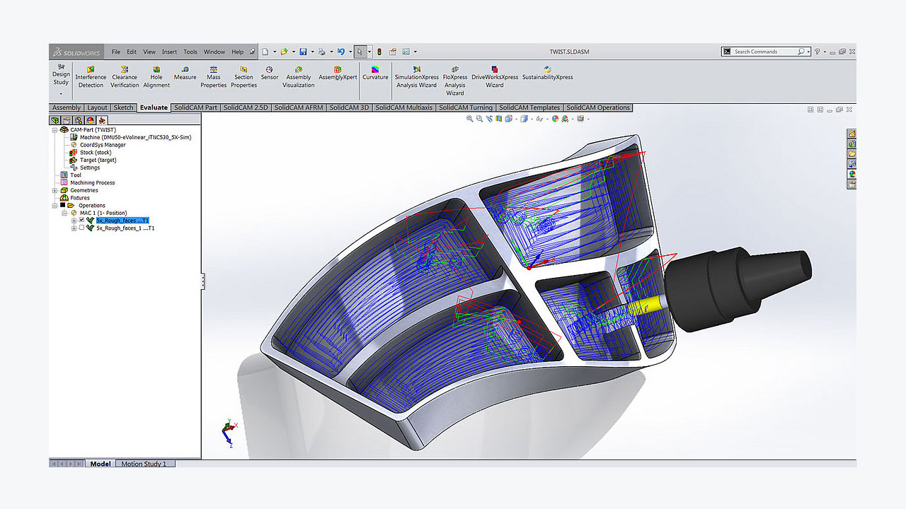 instal the new SolidCAM for SolidWorks 2023 SP1 HF1