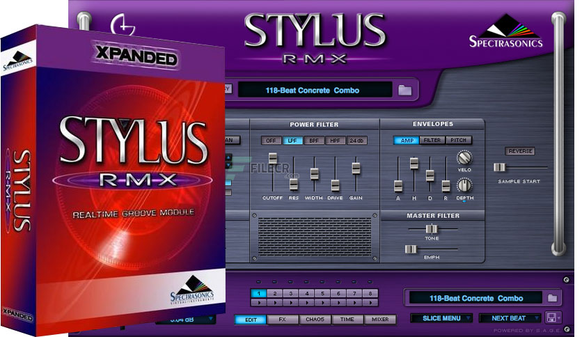 cylinder Afvige Ride Spectrasonics Stylus RMX v1.10.4d Free Download - FileCR