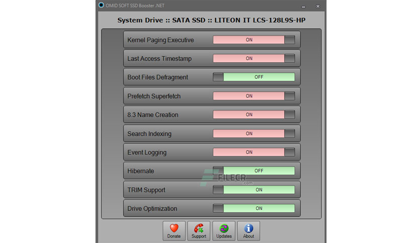 SSD Booster .NET 16.9 free downloads
