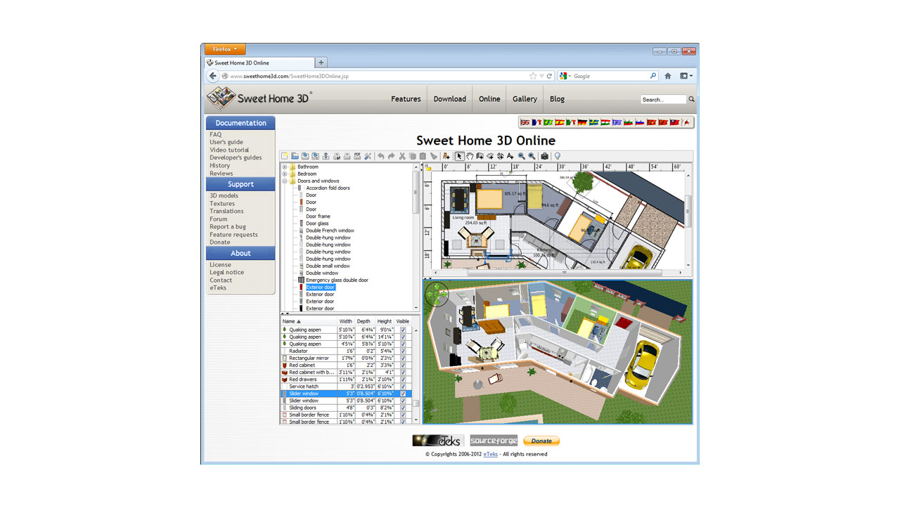 Sweet Home 3D 7.2 download the new version