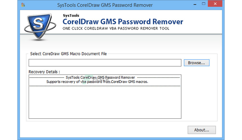 SysTools CorelDraw GMS Password Remover Crack