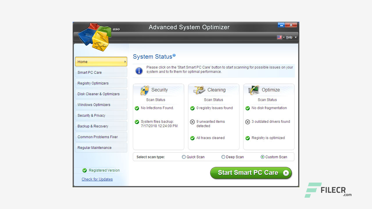 download the new for apple Advanced System Optimizer 3.81.8181.238