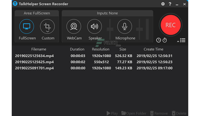 TalkHelper Screen Recorder 2.5.20.81