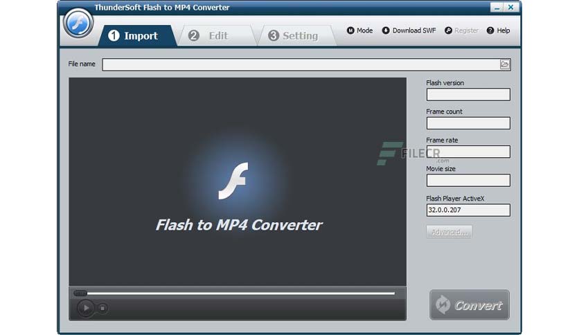 ThunderSoft Flash to MP4 Converter 4.6.0