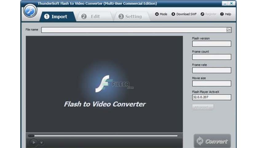 ThunderSoft Flash to Video Converter 5.2.0 download