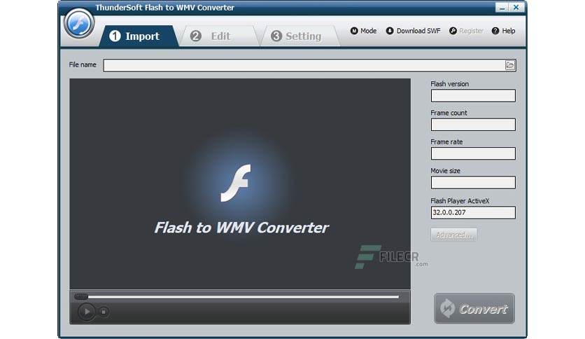 ThunderSoft Flash to WMV Converter 4.6.0