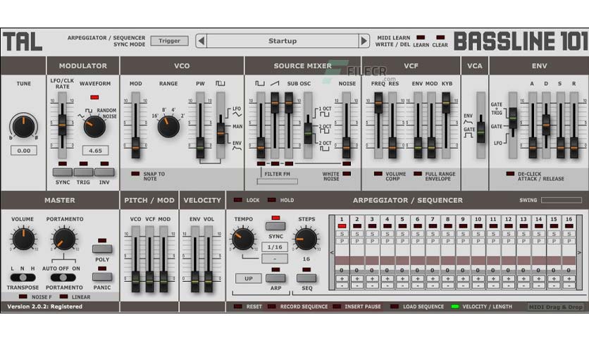 Togu Audio Line TAL-Sampler 4.5.2 download the new version for mac