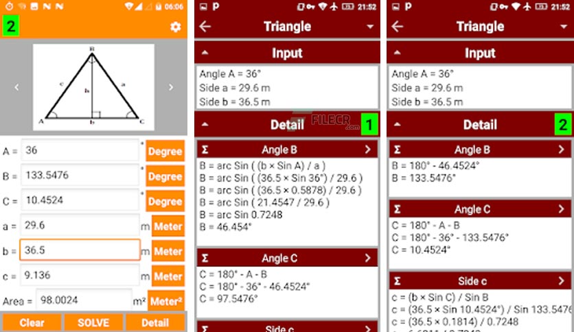 Trigonometry Calculator Pro 23 Apk Download Filecr 1018