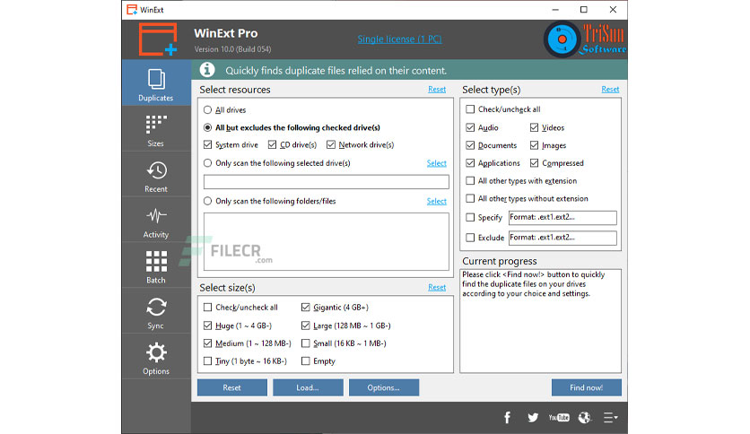 TriSun WinExt Pro 22.0 Build 084