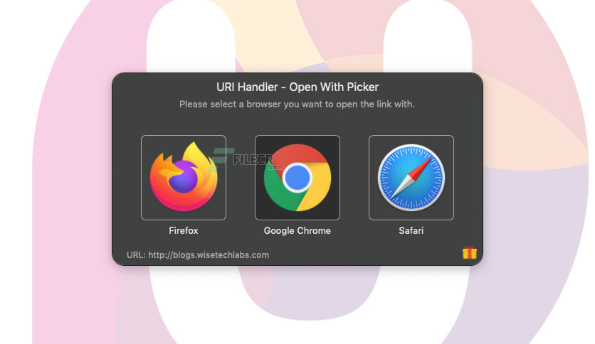 URI Handler – Open With Picker 1.9