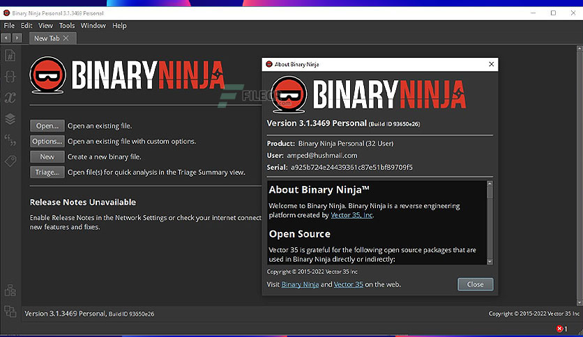 Binary Ninja 3.5.4526 instal the new version for ipod