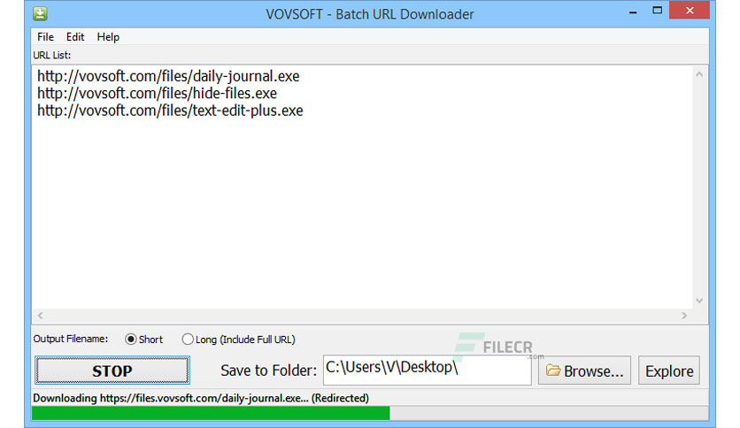 Batch URL Downloader 4.5 for mac instal