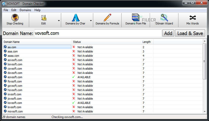 free for mac download Domain Checker 8.0