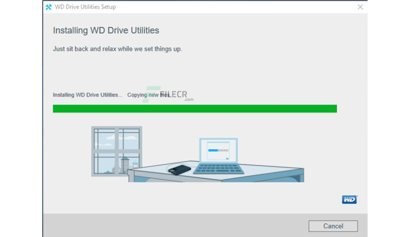 download the new version for android WD Drive Utilities 2.1.0.142