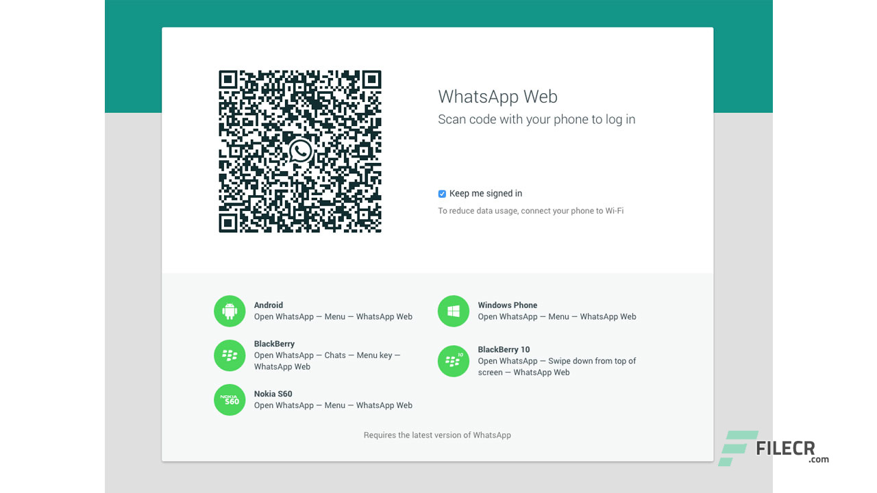 download whatsapp for pc