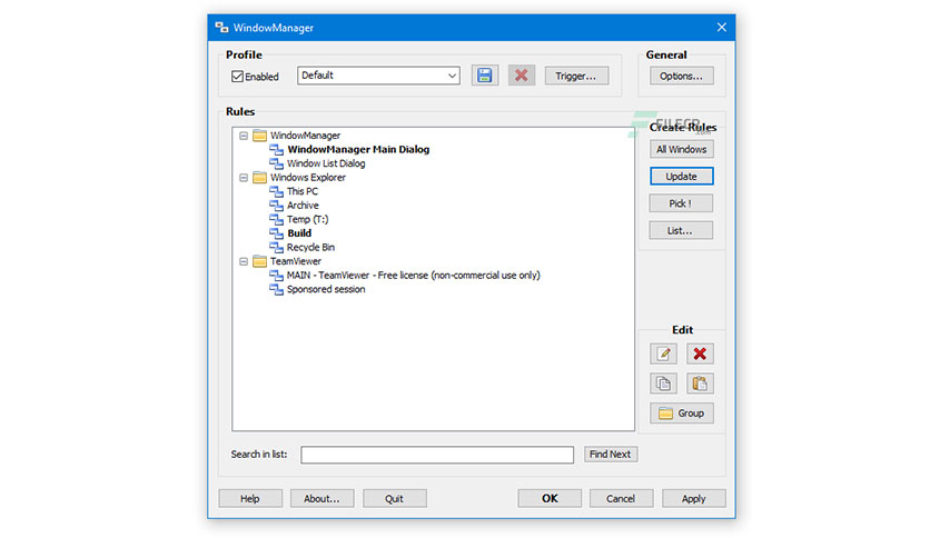 WindowManager 10.12 for windows instal free