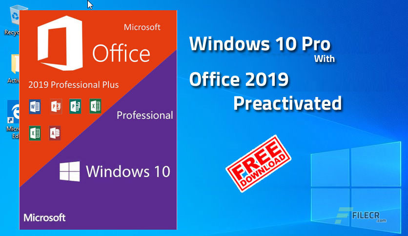 Windows 10 Pro With Office 2019