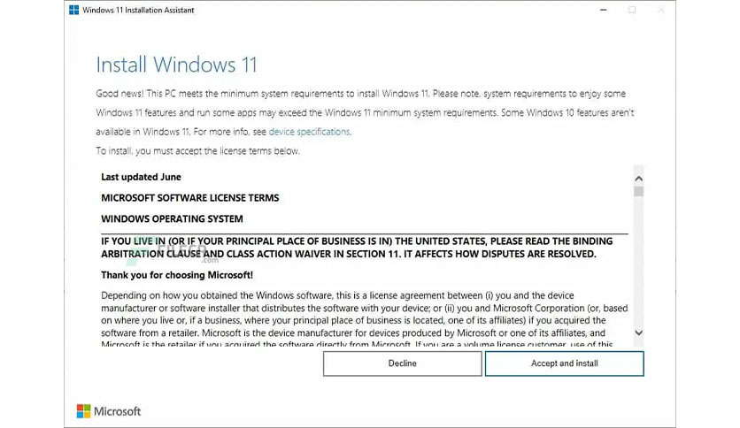Windows 11 Installation Assistant 1.4.19041.3630 for mac instal