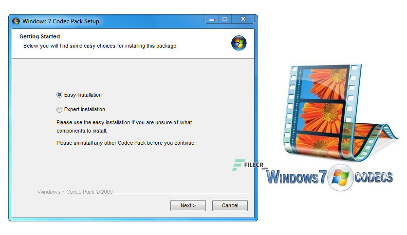 Windows 7 Codec Pack 4.2.9