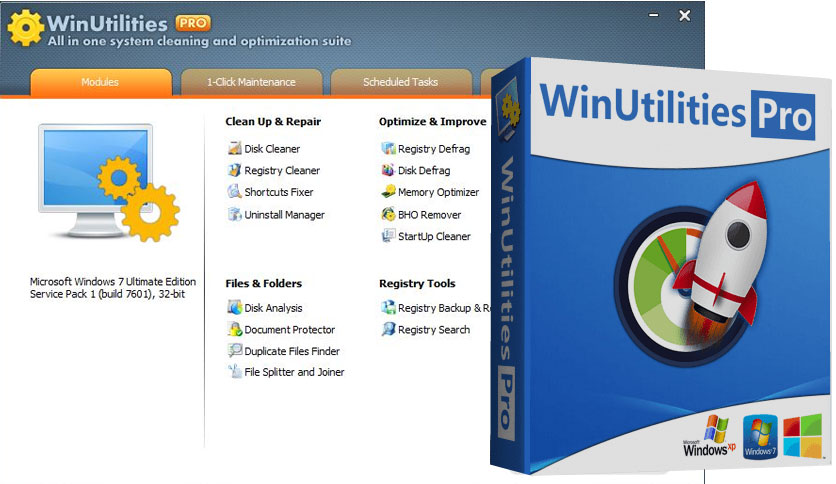WinUtilities Professional 15.88 download the new for mac