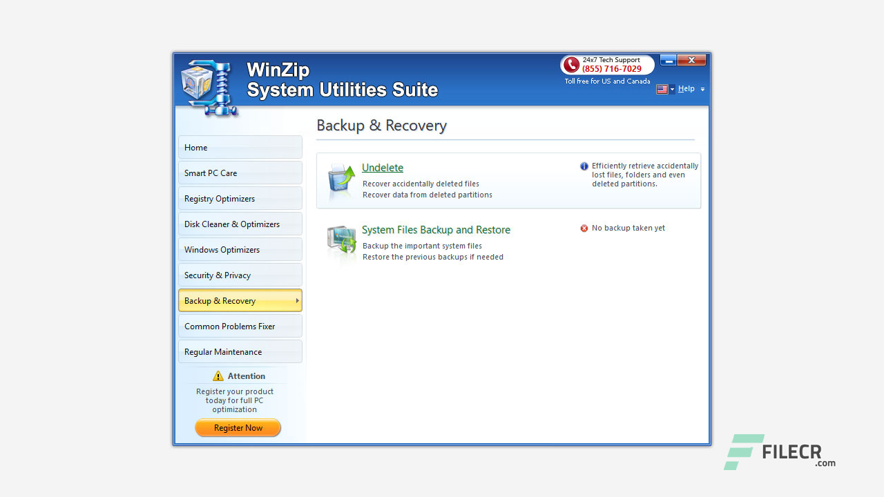 WinZip System Utilities Suite 4.0.0.28 for windows download free