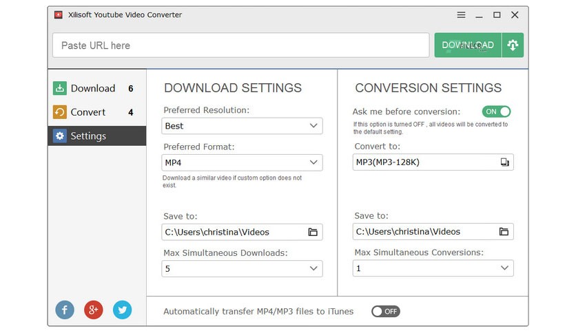free for ios instal Xilisoft YouTube Video Converter 5.7.7.20230822