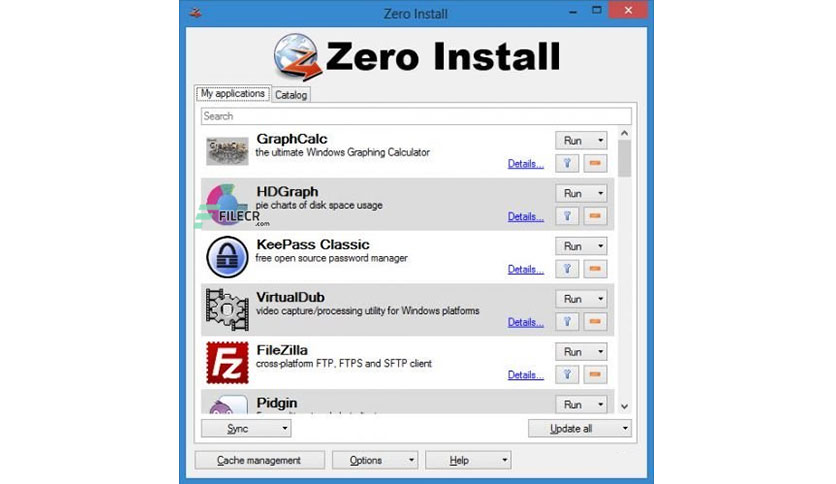 Zero Install 2.25.2 for mac download free