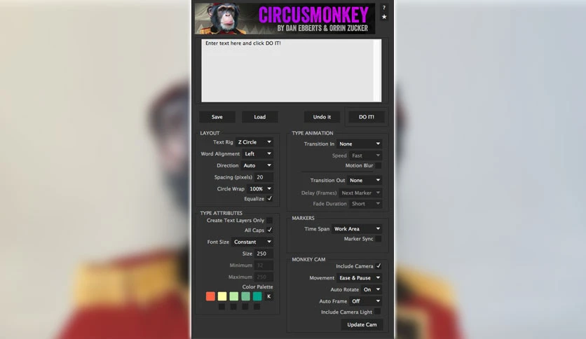 circus monkey after effects free download