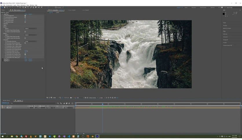 flow after effects script free download